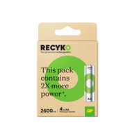 Ver informacion sobre AA, LR06 ReCyko recargable 2600mAh - Blister 4und.