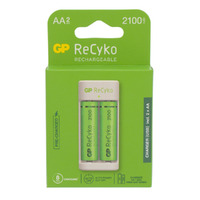 Carregador USB per a 2 piles AA o AAA (inclou 2 piles AA 2100mAh)