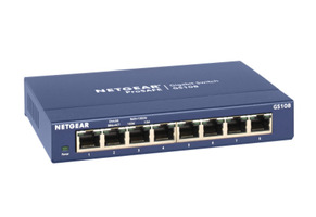 Ver informacion sobre Prosafe Switch 8 puertos autosensing 10/100/1000 Base-T (Carcasa metálica)