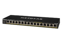 Ver informacion sobre ProSafe Switch 16 Puertos Gigabit PoE+ (sobremesa y pared)