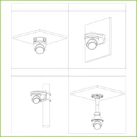 Dome HDCVI 4EN1 2M 1080P DN ICR WDR Starlight IR60m 2.7-12mm VFM IP67 MIC