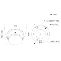 MiniDomo HDCVI 4EN1 WizColor PRO H265 2M WDR130dB Iluminación Dual LED50m/IR50m 2.8mm IP67 DUALMIC