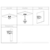 MiniDomo HDCVI 4EN1 5M Iluminación Dual LED30m/IR30m Smart Light+ 2.8mm IP67 MIC Quick-to-install