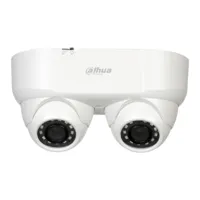 Dome HDCVI 2M de Doble Lente DN ICR WDR Starlight IR30m 0Lux 3.6mm IP67 AUDIO Broadcast