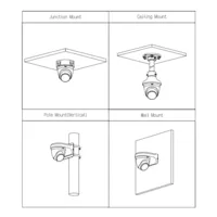 Dome HDCVI 4EN1 5M WDR Starlight IR40m 2.8mm IP67 MIC Quick-to-install
