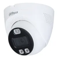 Dome HDCVI 4EN1 4K dWDR IR60m 2.8mm IP67 Disuasión activa Quick-to-install