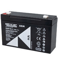 Ver informacion sobre Batterie 6V 12Ah HeyCar série HA 151x50x94mm