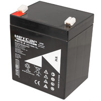 Ver informacion sobre Batería 12V 4Ah HeyCar serie HC 90x70x101 (L x W x H)