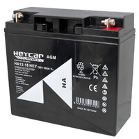 Batterie 12V 18Ah HeyCar série HA 181x77x167mm