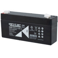 Ver informacion sobre Batería 6V 3,2A HeyCar serie HA 134x34x61mm