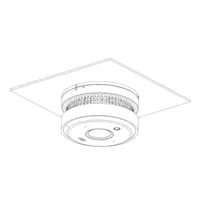 Circular Cam IP 5M DN WDR90dB 3DNR IR20m 2.0mm AUDIO MIC E/S con detección de humo e incendio AI