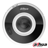Ver informacion sobre Dahua FishEye H265 6M DN WDR IR15m 1.68mm Audio SD IP67 IK10 PoE MIC/Altavoz E/S AI