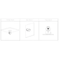 Cubo PT IP H265 3M DN IR10m 2.8mm WiFi SD 5V MIC/Altavoz