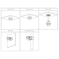 Dome IP H.265 2M WDR Starlight IR50m 2.8mm IK10 IP67 PoE MIC AI