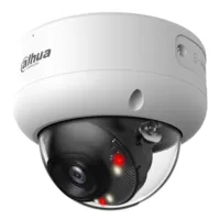 Ver informacion sobre Domo IP H265 4M WDR Iluminación Dual LED40m/IR40m 2.8mm IK10 IP67 PoE SD AUDIO MIC E/S AI