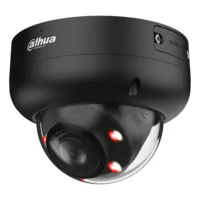 Ver informacion sobre Domo IP 4M H265 FULL COLOR WDR Iluminación Dual LED50m/IR50m 2.7-13.5mm IP67 IK10 PoE MIC AI. Color negro