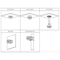 Cámara IP Conteo de Personas H.265 2x4MP Dual-Directional WDR IR30m 2.8mm IP67 IK10 PoE AUDIO MIC E/S AI