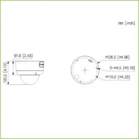 Dome IP H.265 4M FULL COLOR 2.0 WDR 140dB Starlight LED40m 2.7-12VFM IK10 IP67 ePoE AUDIO MIC E/S AI