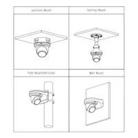 Dome IP H.265 2M DN WDR Starlight IR30m 2.8mm IP67 PoE SD MIC AI