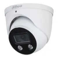 Dome IP H.265 AI 2M DN SMART WDR Starlight Illum Dual LED50m/IR50m 2.8mm IP67 PoE SD AUDIO MIC E/S