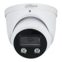 Dome IP H.265 AI 2M DN SMART WDR Starlight Illum Dual LED50m/IR50m 2.8mm IP67 PoE SD AUDIO MIC E/S