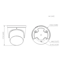 Dome IP H.265 4M FULL COLOR WDR 140dB Starlight 4LED50m 2.7-12VFM IP67 ePoE SD AUDIO MIC E/S AI