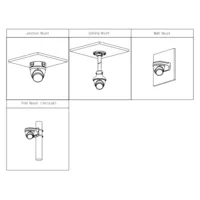 MiniDomo IP 4M H265 FULL COLOR WDR140dB Dual LED Illumination 40m/IR50m 2.7-12mm IP67 ePoE MIC AI