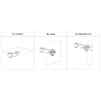 Tubular IP WizColor PRO H265 6M WDR130dB Dual LED Illumination 60m/IR 80m 3.6mm IP67 IK10 PoE AUDIO DUALMIC/Dual Speaker E/S AI