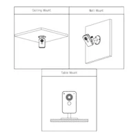 C2K-P - Cubo IP H265 2MP DN IR30m 2.8mm SD 12V E/S MIC/Altavoz PoE WiFi