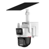 Ver informacion sobre Cámara PT IP WizColor Hybrid-zoom 3M+3M H265 LED30m/LED50m IP66 MIC/Altavoz 4G AI + Panel Solar