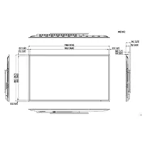 Monitor 75" Dahua para Seguridad 24/7 VGA/HDMI/DP/Audio/USB Multimedia/RS232 16:9 4K_x000D_