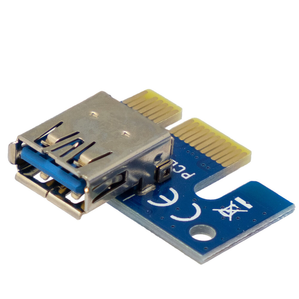 Pack RISER PCI-E x16 version 007 para minar criptomonedas