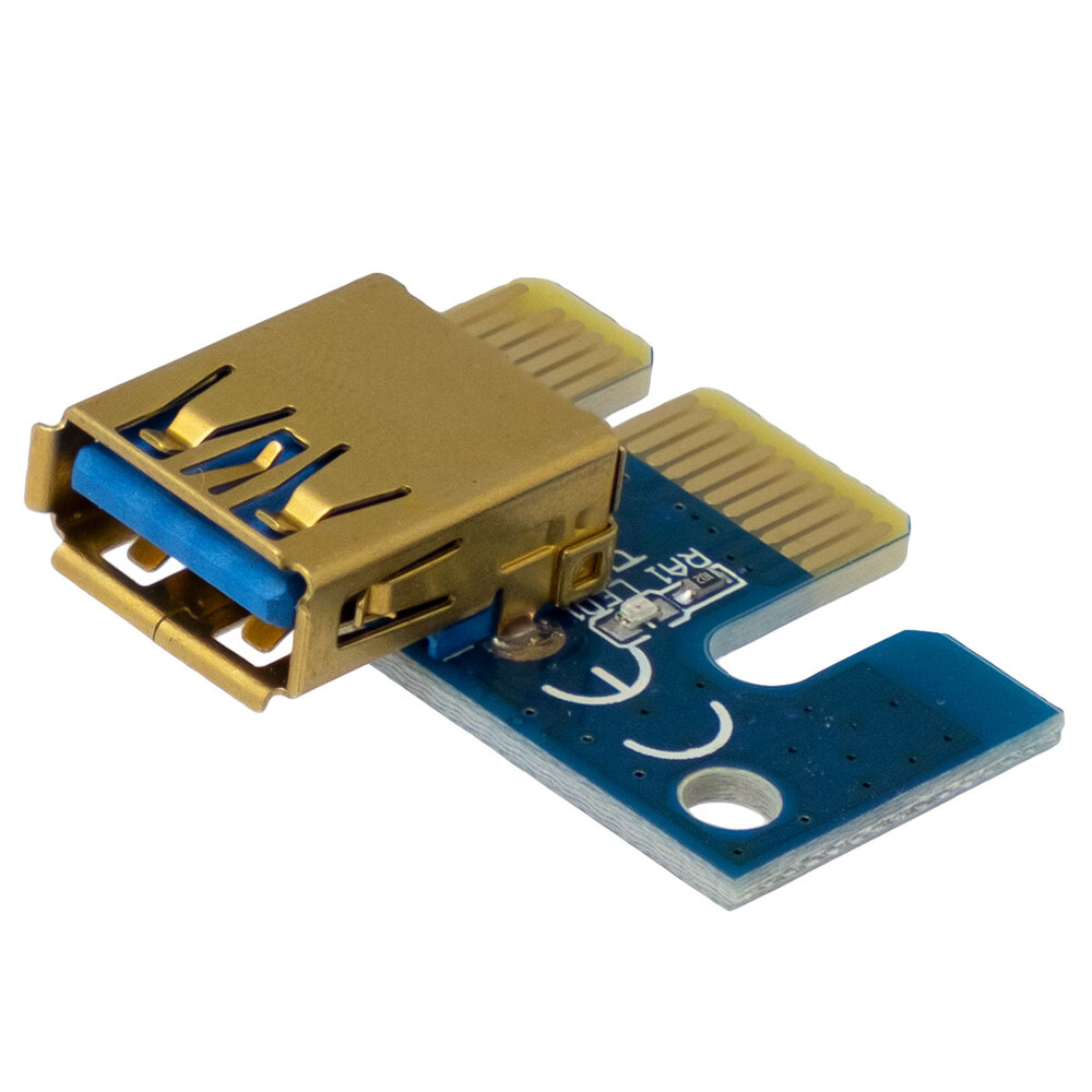 Pack RISER PCI-E x16 versió 009S per a minar criptomonedes