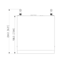 NVR 4ch 80Mbps H265 HDMI 1HDD WiFi Antena Dual