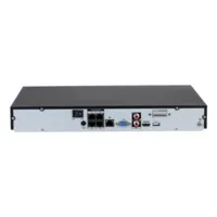 NVR 4ch 80Mbps H265 HDMI 4PoE 2HDD E/S AI