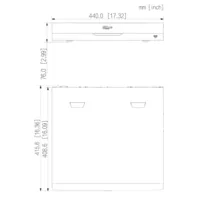 NVR 16ch 448Mbps H265 2xHDMI 4HDD 2RJ45 E/S AI