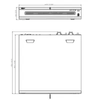 NVR 128ch 1024Mbps 32MP H265 4xHDMI 8HDD E/S RAID 0/1/5/6/10 Redundant