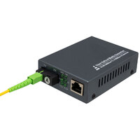 Convertisseur de média optique SC Simplex vers RJ45, T1310nm R1550nm