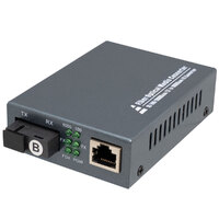 Optical media converter, SC Simplex to RJ45, T1550nm R1310nm