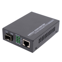 Ver informacion sobre Optical media converter, SFP module to RJ45