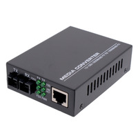 Convertisseur de média optique SC Duplex vers RJ45 - TX/RX 850nm [10Km]