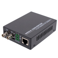 Ver informacion sobre Optical media converter ST Duplex to RJ45, TX/RX 850nm [10Km]