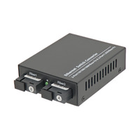 Ver informacion sobre Convertidor Óptico 2 x Base-FX Bidi (TX:1310/RX:1550nm) + 2 x RJ45 (10/100/1000Mbps) [20Km]