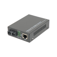 Ver informacion sobre Convertidor Óptico 10/100Mbps RJ45 a SC Duplex TX/RX 1310nm [60Km]