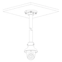 Adaptador de montura para HDBWxxExx, HDBWxxRxx, HDWxxTLxx, HDWxxLxx