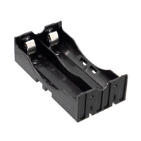 Ver informacion sobre 2 units battery holder for 18650 bateries, chasis model