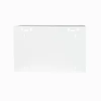 19" Armario rack 6U, Ancho:570mm, Fondo:450mm, Puerta Cristal con perforado hexágono, blanco