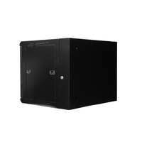 Armario rack de pared 9U 19" Abatible de Doble Sección [600x550x500mm]