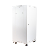 Armario rack de suelo 24U Profundidad: 600 Altura: 1200mm | Ancho: 600mm | Sin Accesorios | Blanco