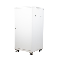 Armario rack de suelo 24U Profundidad: 600 Altura: 1200mm | Ancho: 600mm | Sin Accesorios | Blanco